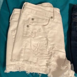 american eagle denim shorts